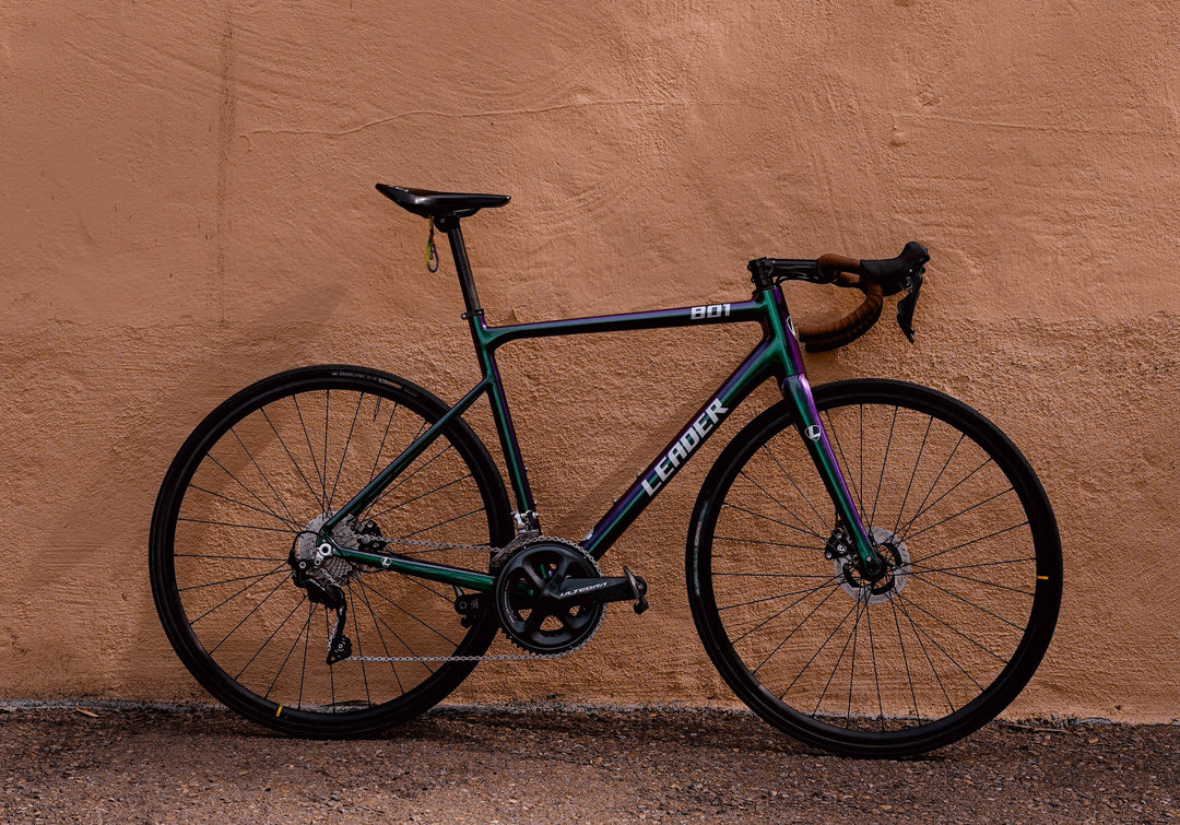 rennrad leader 801 ROAD BIKE FRAMESET 58 / Chameleon