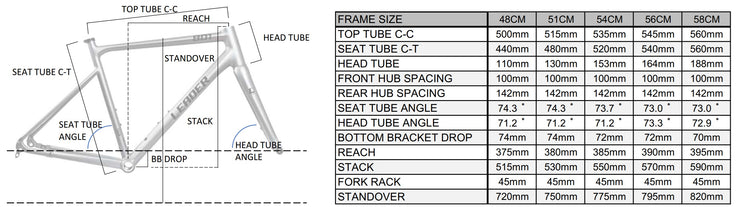 801 ROAD BIKE FRAMESET